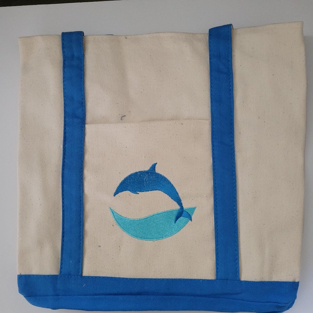 Dolphin Beach Bag
